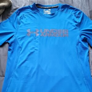 Under Armour Men's Blue Short Sleeve Tee